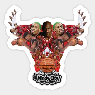 Chicago Bulls Legends Sticker
